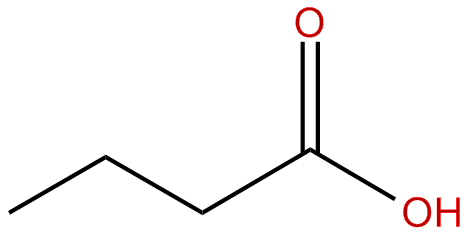 Image of butanoic acid
