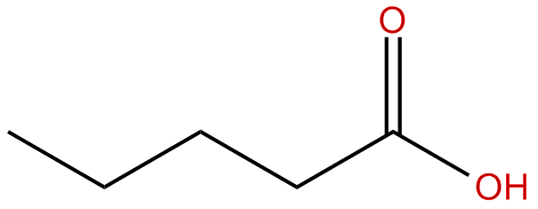 Image of pentanoic acid