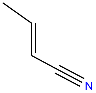 Image of (E)-2-butenenitrile